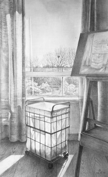 Print of Realism Interiors Drawings by GANG YIN