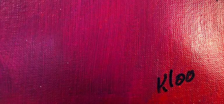 Original Abstract Painting by Kloo  Pascale Rey-Texier