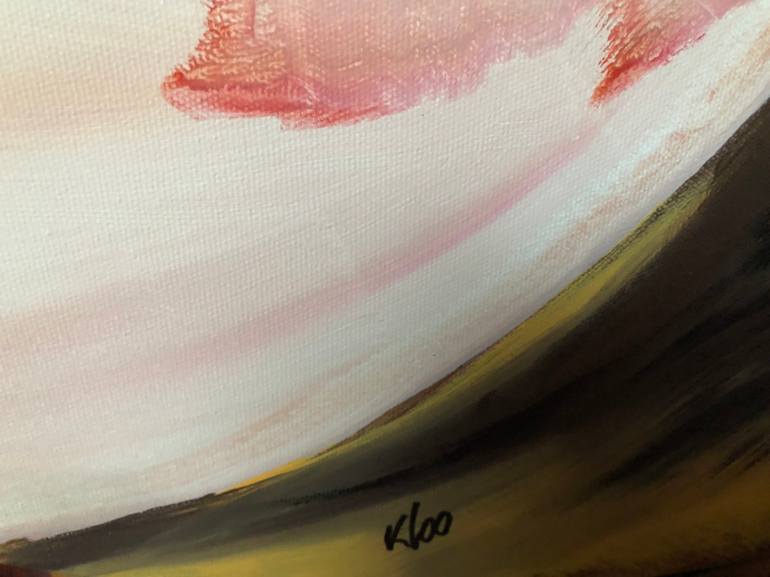 Original Abstract Painting by Kloo  Pascale Rey-Texier