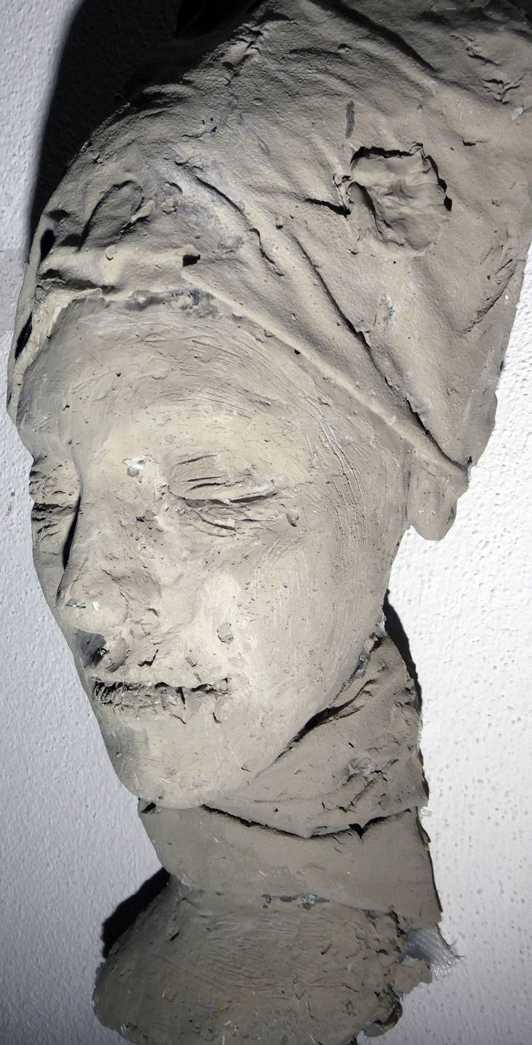 Original Abstract Women Sculpture by Reinhard Riedel