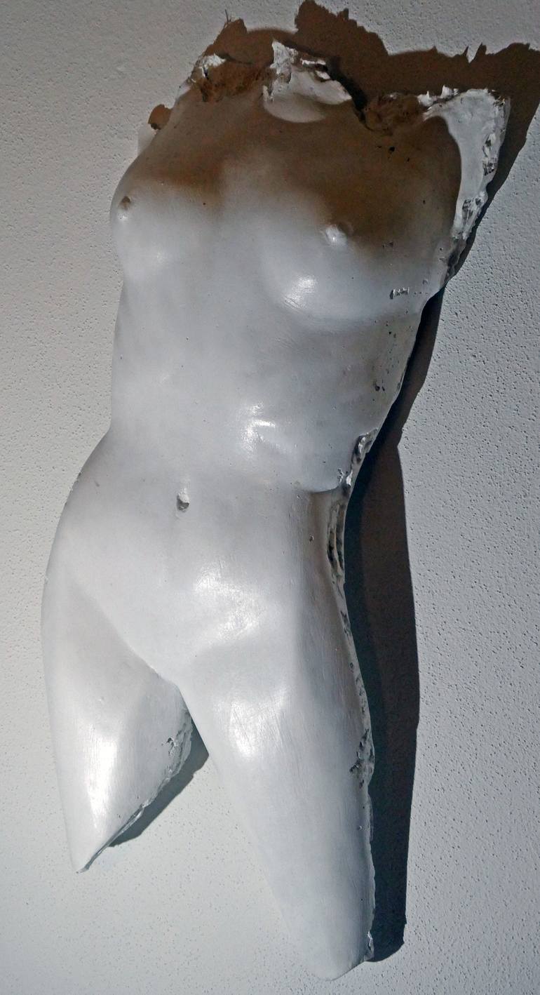 Original Art Deco Nude Sculpture by Reinhard Riedel