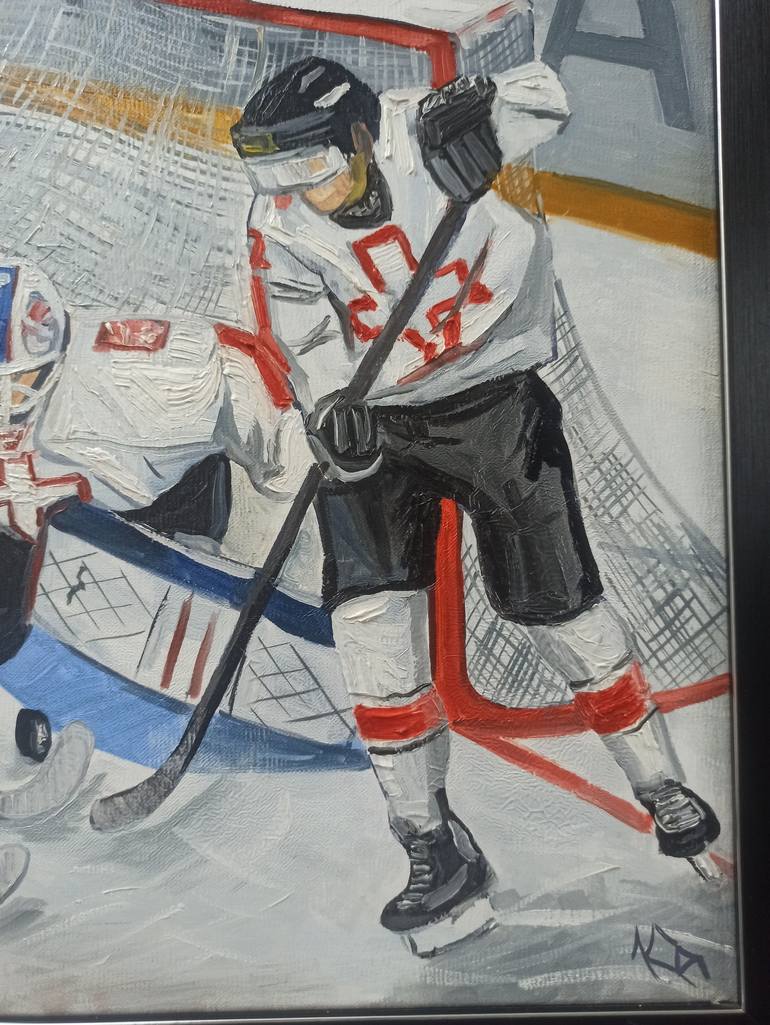 Original Fine Art Sport Painting by Ivan Yudin