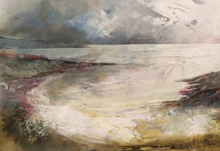 Print of Seascape Painting by Keith Kitt Athay