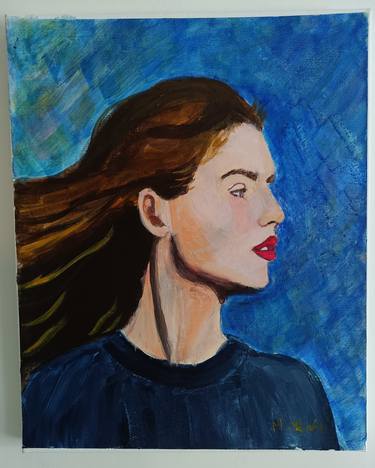 Original Portrait Paintings by Marit Refsnes