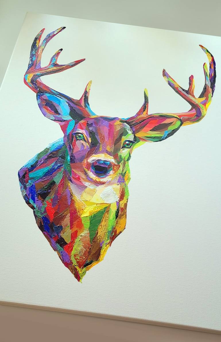 Original Animal Painting by Marina Geipel