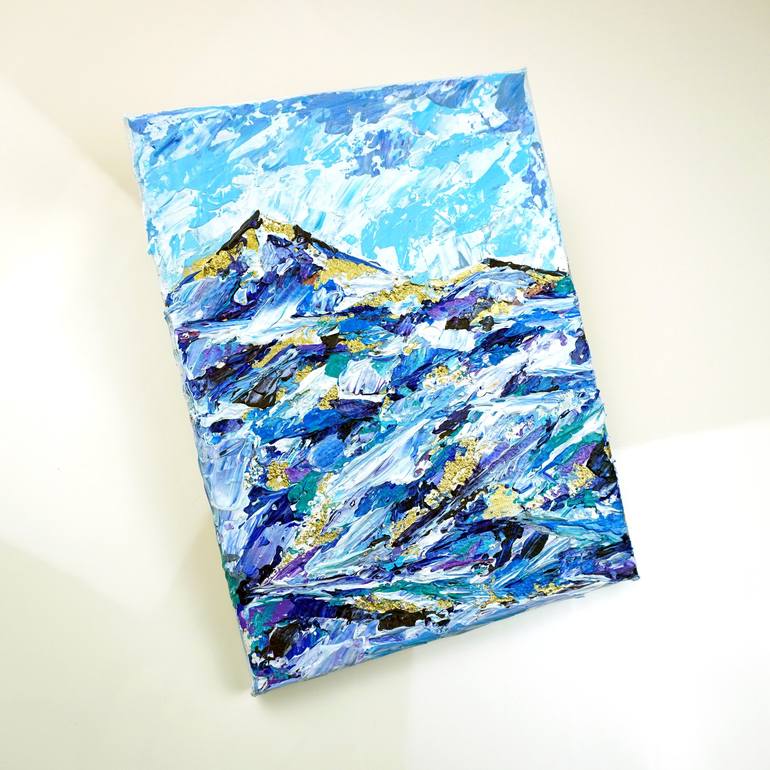 Original Abstract Painting by Marina Geipel