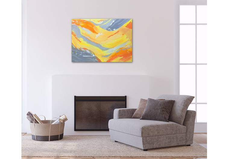 Original Abstract Painting by Hanna Borowska