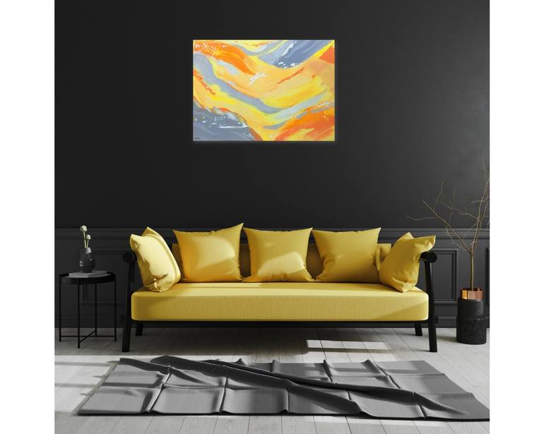 Original Abstract Painting by Hanna Borowska