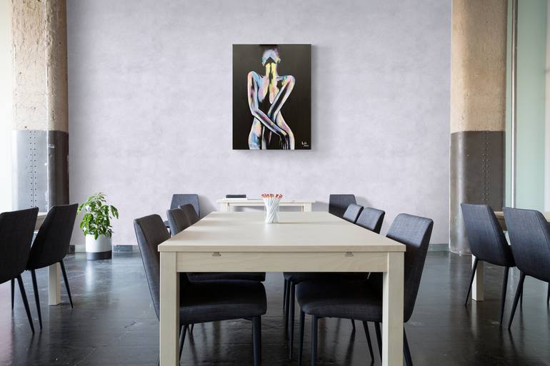 Original Modernism Abstract Painting by Lilit Wecker