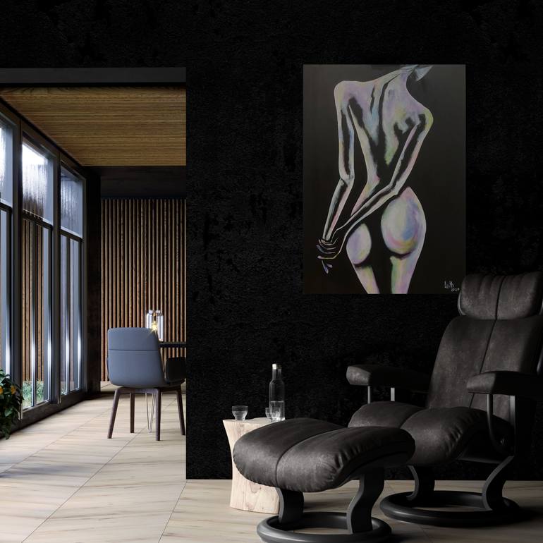 Original Modernism Abstract Painting by Lilit Wecker