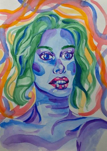 Original Expressionism Women Paintings by Emma Ryan
