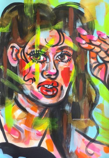 Original Expressionism Women Paintings by Emma Ryan