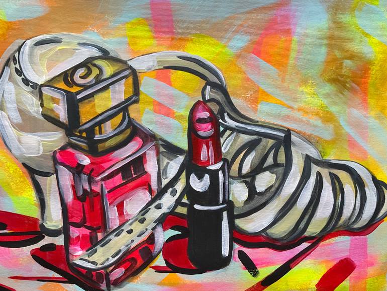 Original Expressionism Fantasy Painting by Art Of Emma Ryan