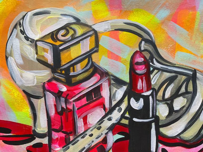 Original Expressionism Fantasy Painting by Art Of Emma Ryan