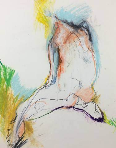 Seated Nude in a Landscape thumb