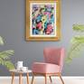 Framing idea with golden frames.