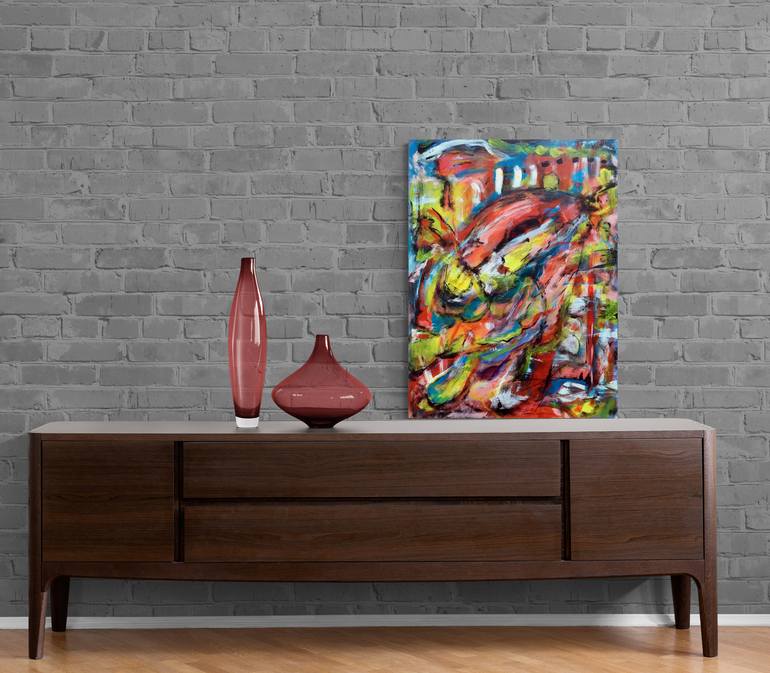 Original Abstract Painting by Niko Ekman