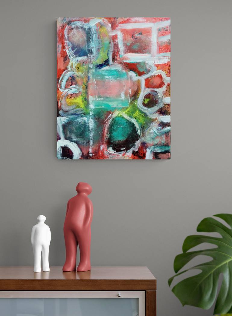 Original Abstract Painting by Niko Ekman