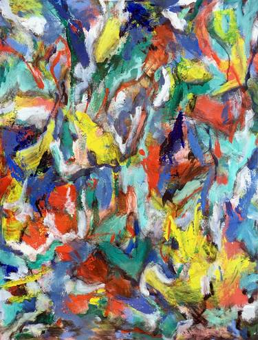 Original Abstract Paintings by Niko Ekman