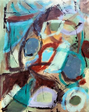Print of Abstract Expressionism Abstract Paintings by Niko Ekman