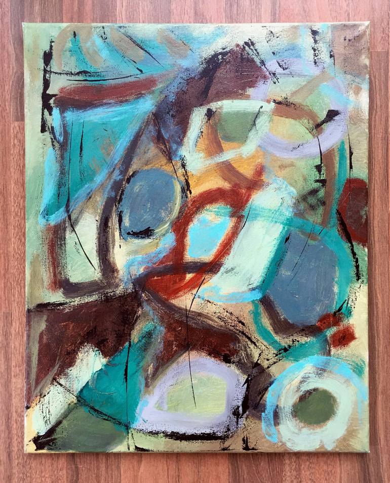 Original Abstract Painting by Niko Ekman