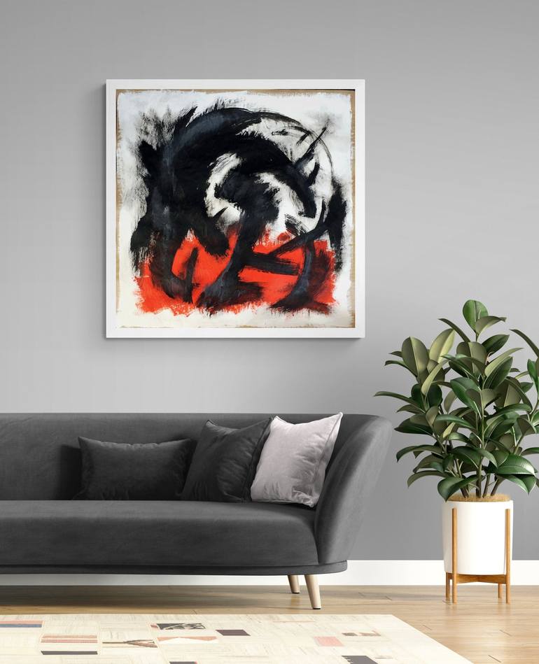 Original Expressionism Abstract Painting by Niko Ekman