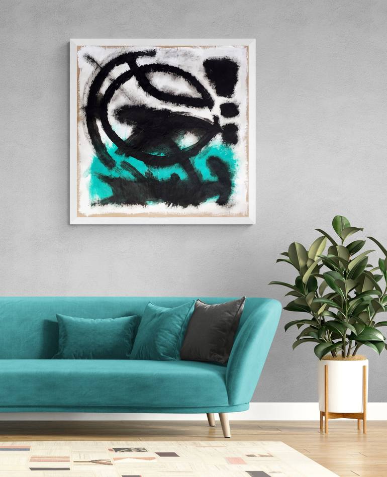 Original Abstract Painting by Niko Ekman