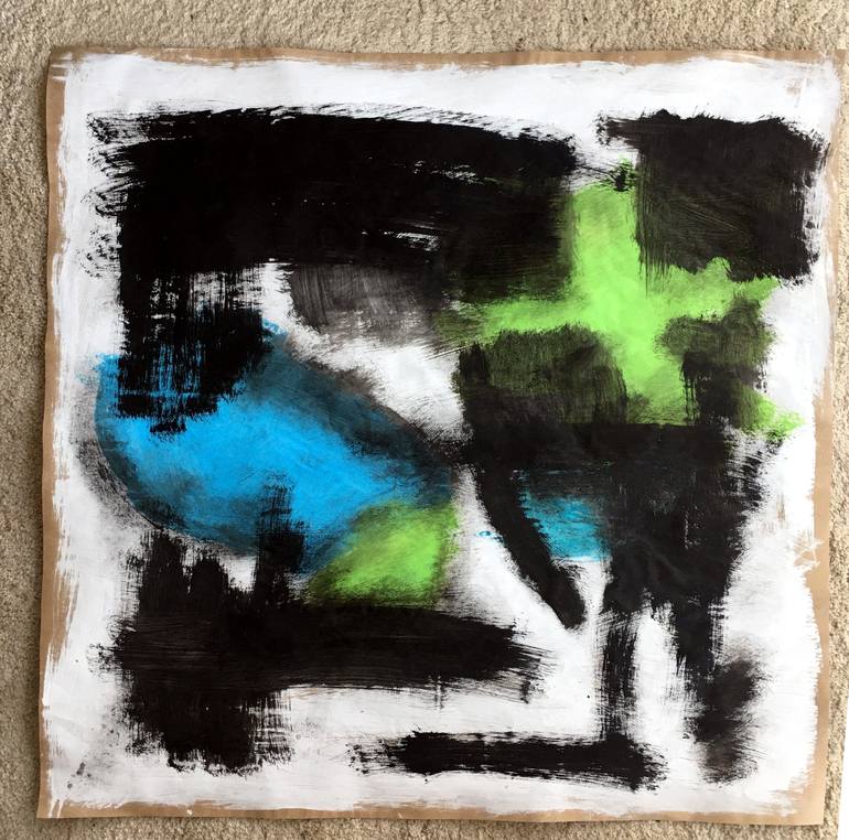 Original Minimalism Abstract Painting by Niko Ekman