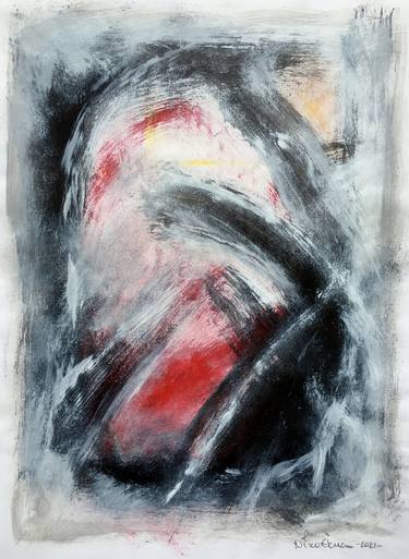 Original Abstract Expressionism Abstract Paintings by Niko Ekman