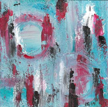 Original Abstract Expressionism Abstract Paintings by Niko Ekman