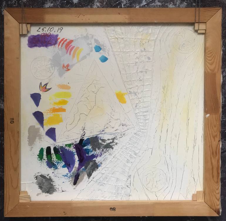 Original Modernism Abstract Painting by Oleg Gandzuk