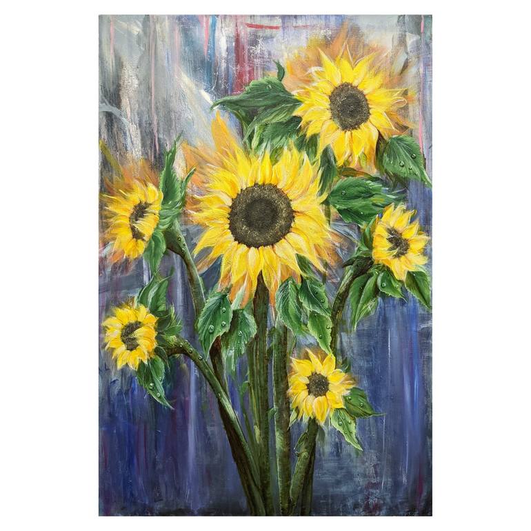 Original Floral Painting by Victoria Harris Arts