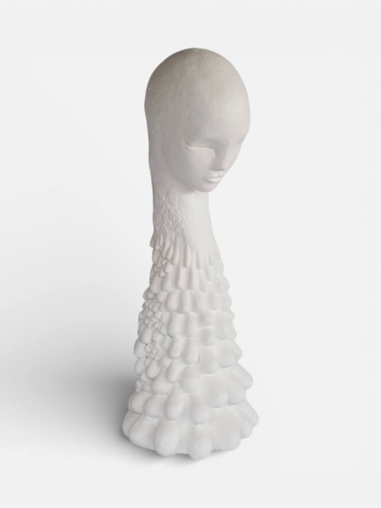 Original Abstract Expressionism Women Sculpture by Duygu Ugur