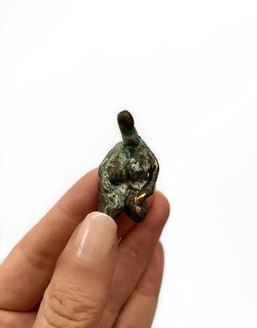 Limited edition Bronze Handcrafted Turkish-Modern Anatolia Sculpture Series - VI thumb