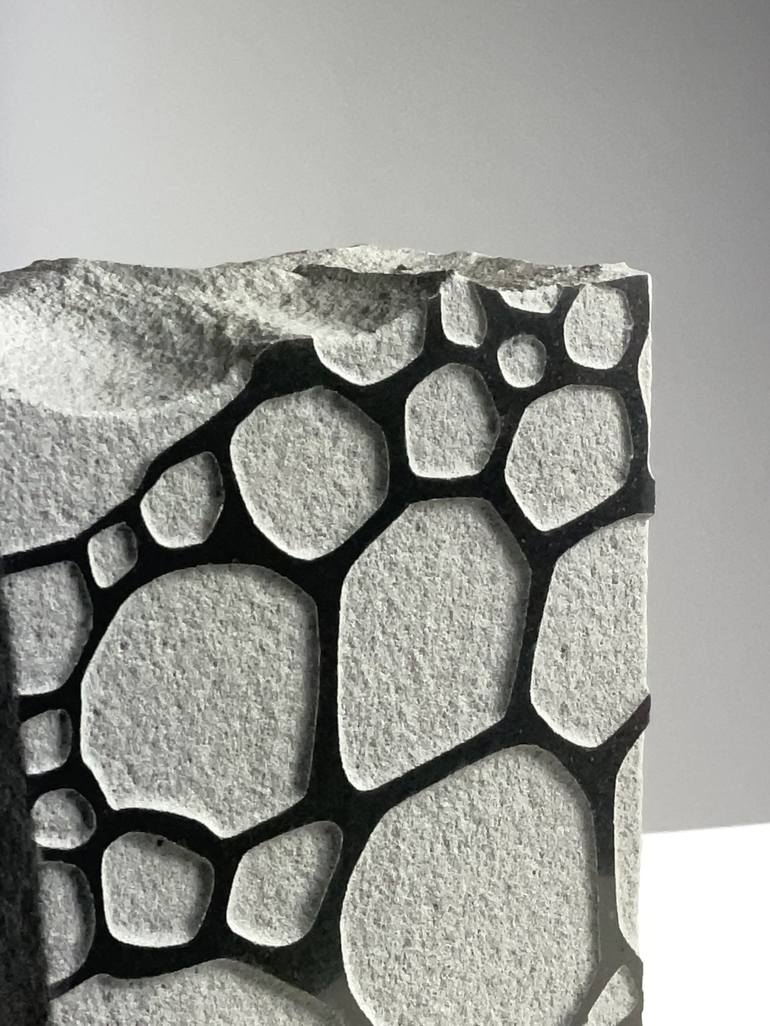 Original Concrete Abstract Sculpture by Christoph Jakob