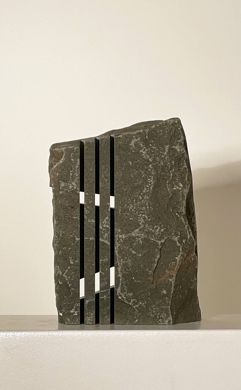 Original stonesculpture Abstract Sculpture by Christoph Jakob