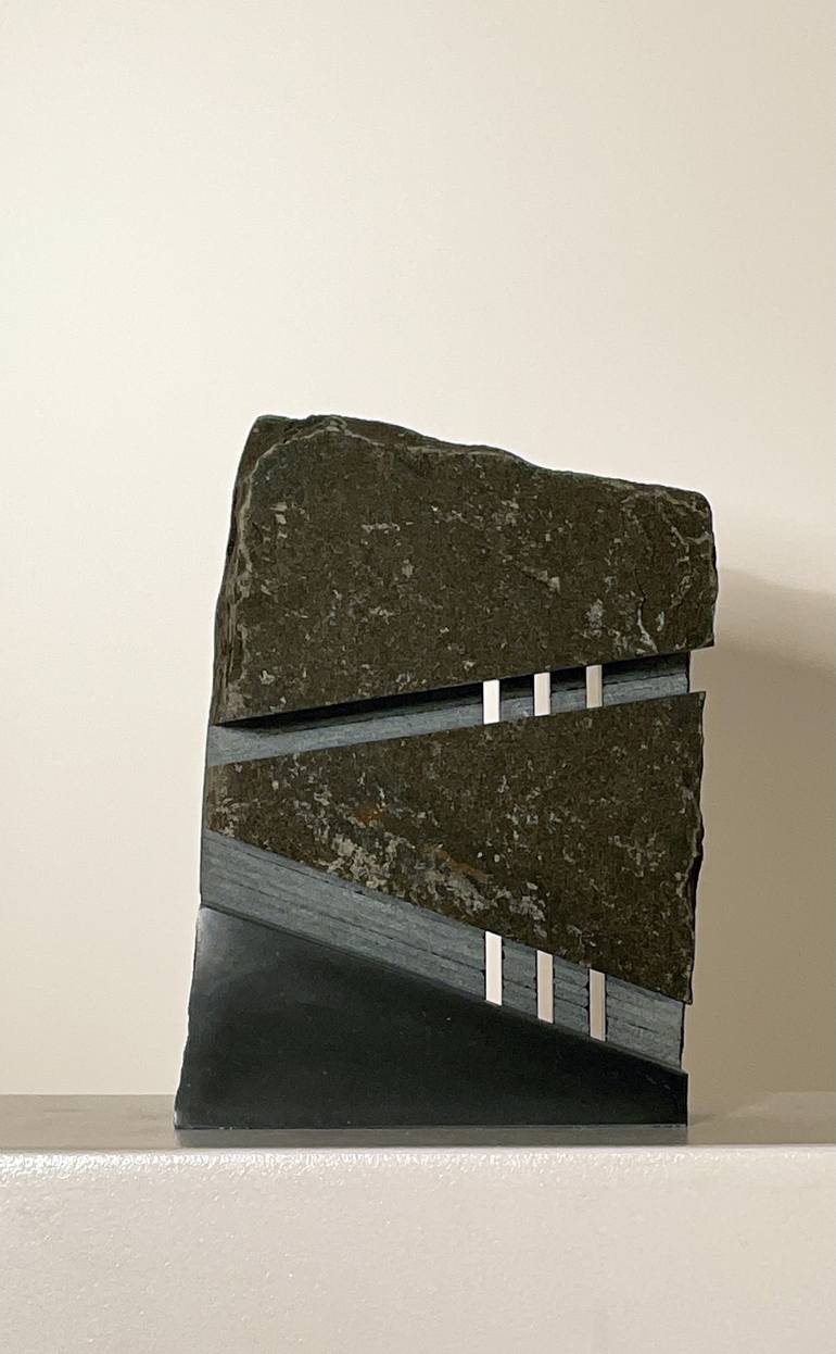 Original stonesculpture Abstract Sculpture by Christoph Jakob