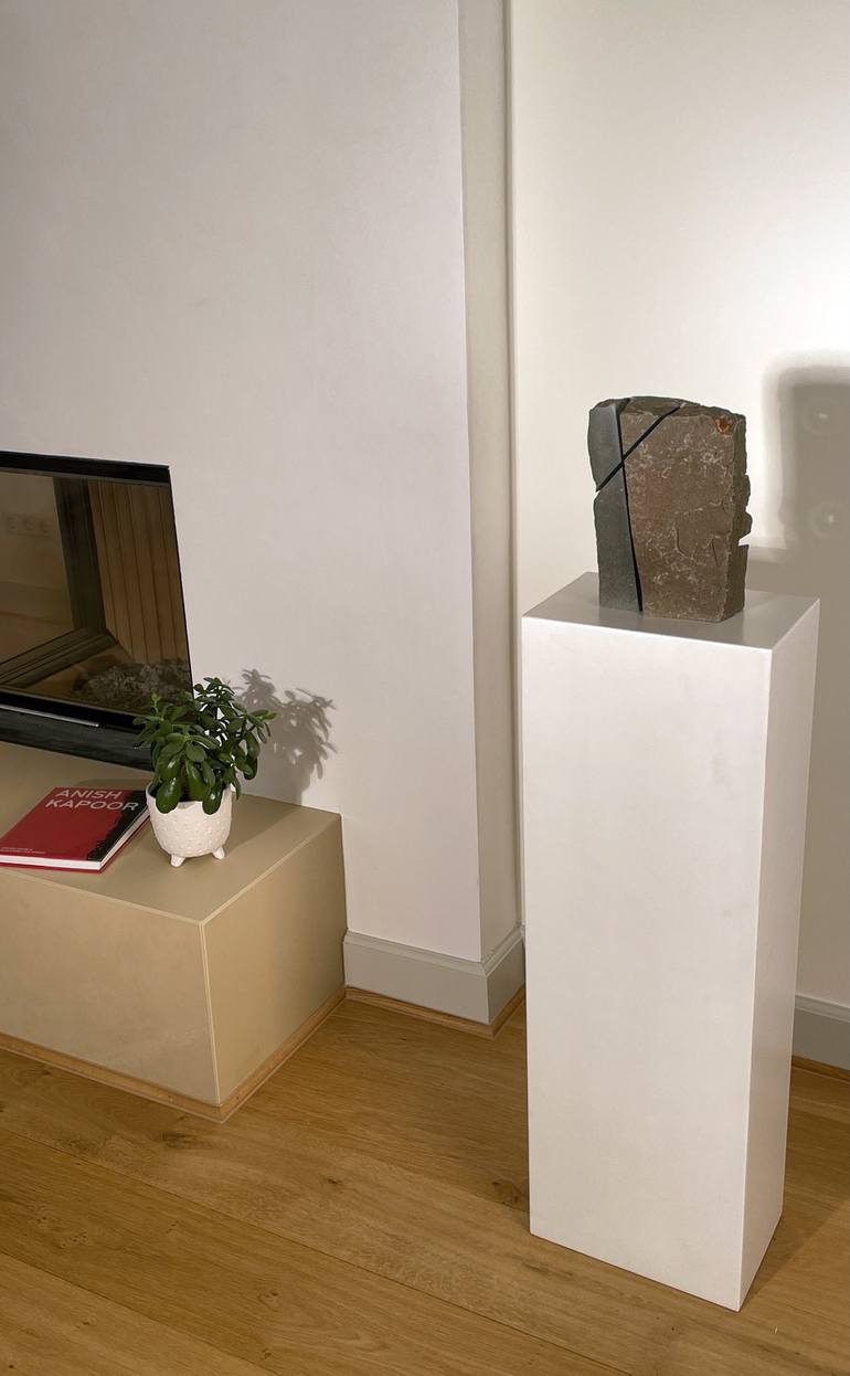 Original stonesculpture Abstract Sculpture by Christoph Jakob