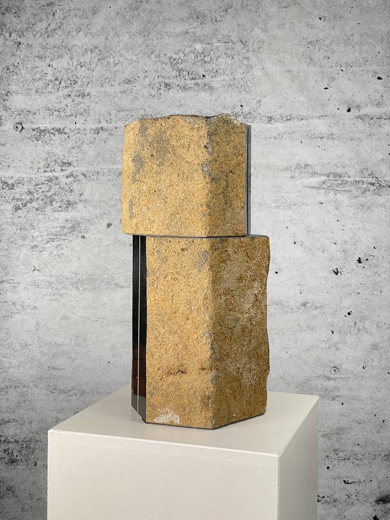 Original concrete Architecture Sculpture by Christoph Jakob