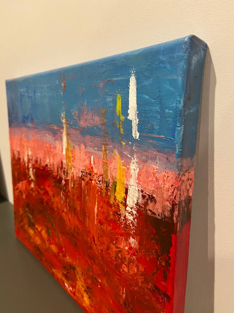 Original Expressionism Landscape Painting by Alex Berg