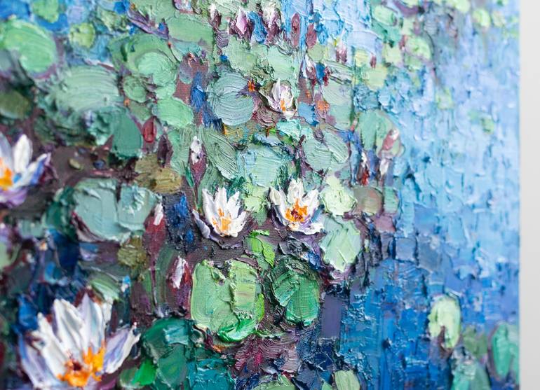 Original Impressionism Nature Painting by Anastasiia Valiulina