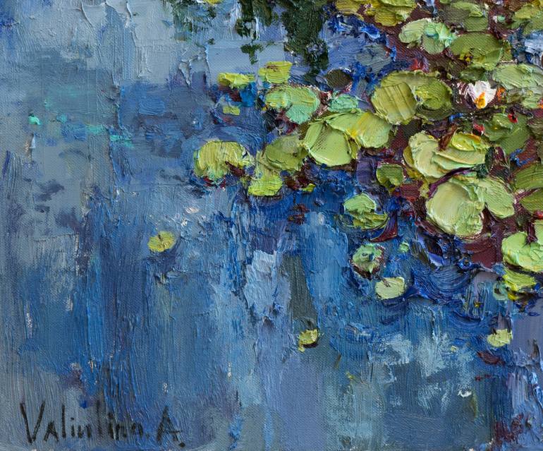 Original Impressionism Nature Painting by Anastasiia Valiulina