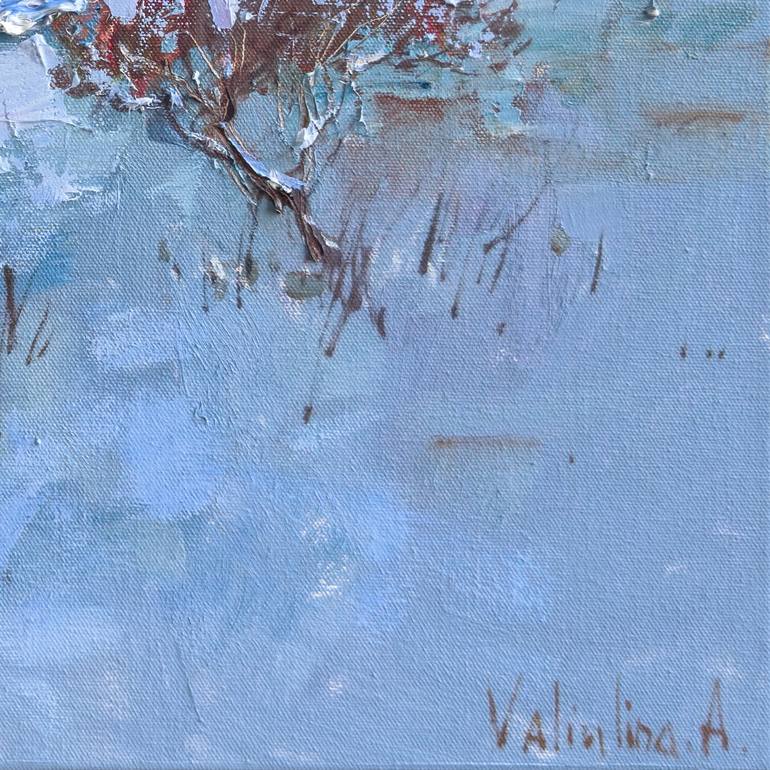 Original Impressionism Landscape Painting by Anastasiia Valiulina