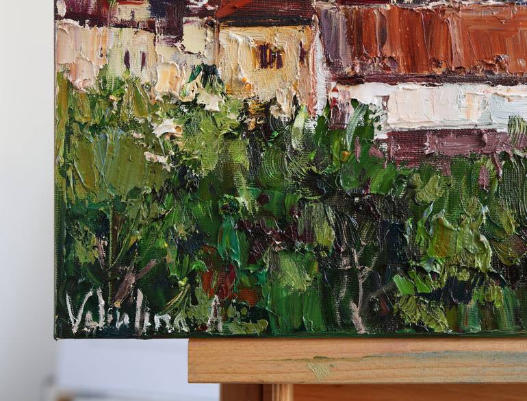 Original Impressionism Cities Painting by Anastasiia Valiulina