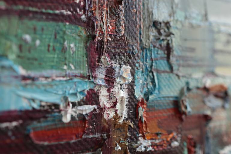 Original Impressionism Cities Painting by Anastasiia Valiulina