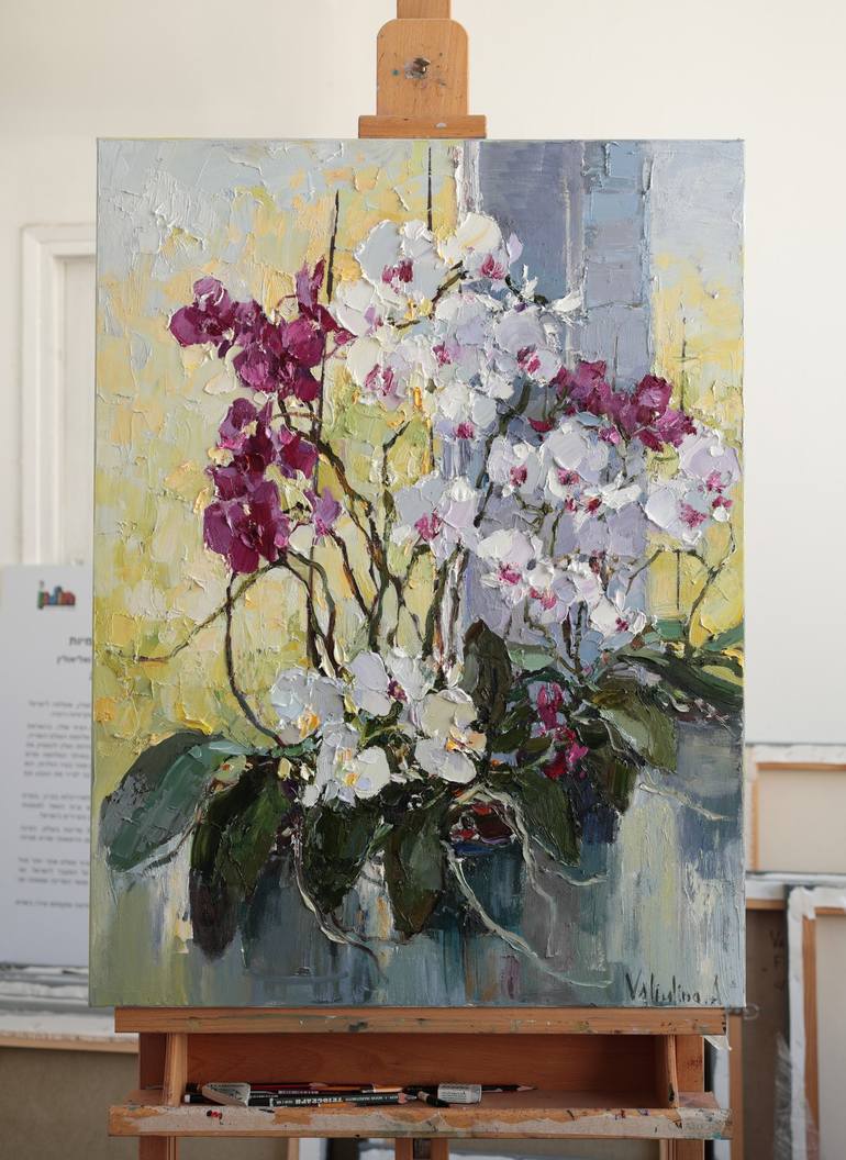 Original Impressionism Still Life Painting by Anastasiia Valiulina