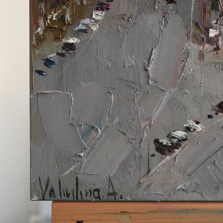 Original Impressionism Landscape Painting by Anastasiia Valiulina