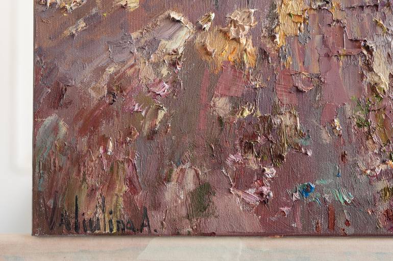 Original Impressionism Nature Painting by Anastasiia Valiulina