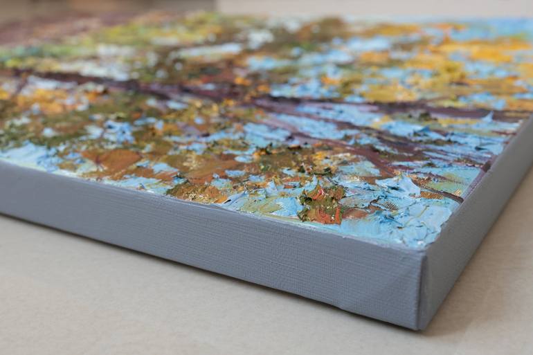 Original Impressionism Nature Painting by Anastasiia Valiulina