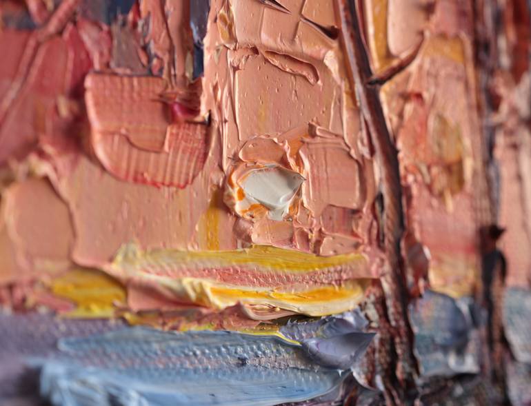 Original Impressionism Landscape Painting by Anastasiia Valiulina